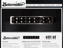 Tablet Screenshot of bettermaker.eu